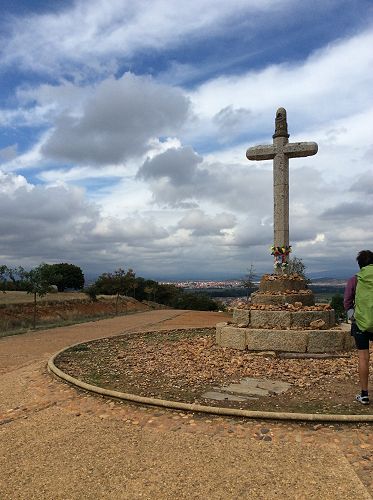 Day 15 Over looking Astorga at San Justo de la Vega