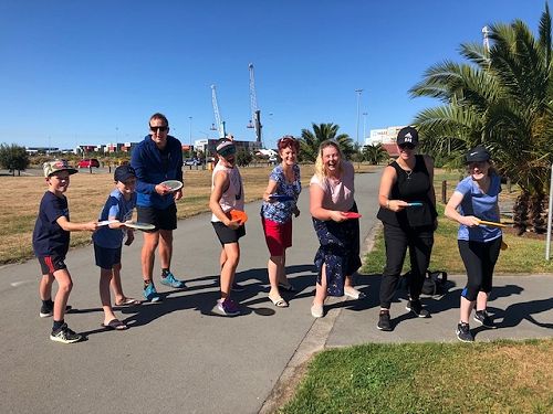 Frisbee Golf at Caroline Bay