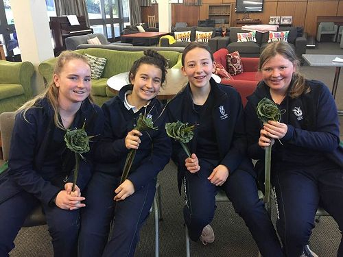 Hannah Cormack, Louisa Kotkamp, Grace Darling and Madison Lobb