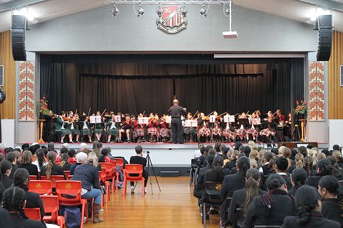 Music Exchange Performance at Waitaki Girls' High School