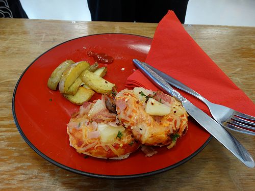 Two of the best home made pizzas you will ever taste