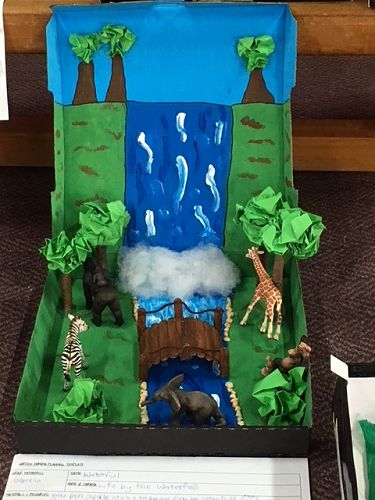 "Life by the Waterfall" - By Gabriela