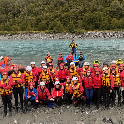 MAC Hostel students on their recent Brodrick-Landsborough Trip