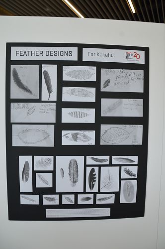 Feather drawings