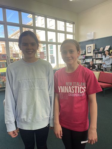 Kate and Charlotte (Y8)