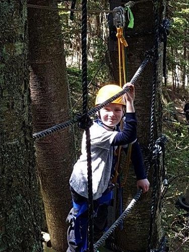 Adventures at Year 7 Camp survival. 