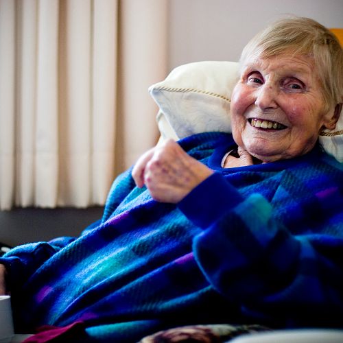Anne, in aged care in rural Victoria