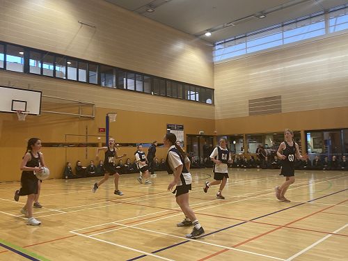 Harlow La Hood with ball in play