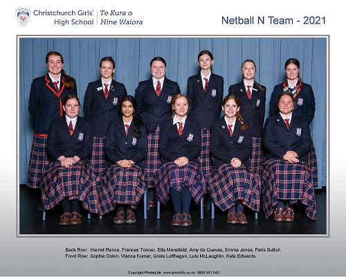 Netball N Team 2021