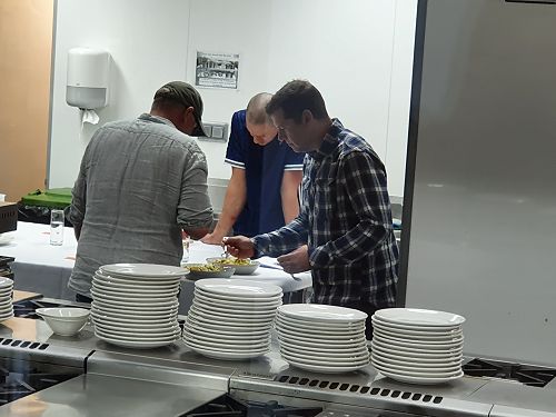 Judges very happy with the pasta