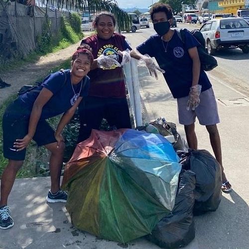 Rotaractors clean up Honiara