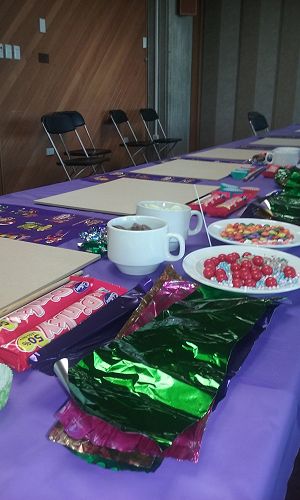 Choc Art Workshops, ready,set and awaiting action!