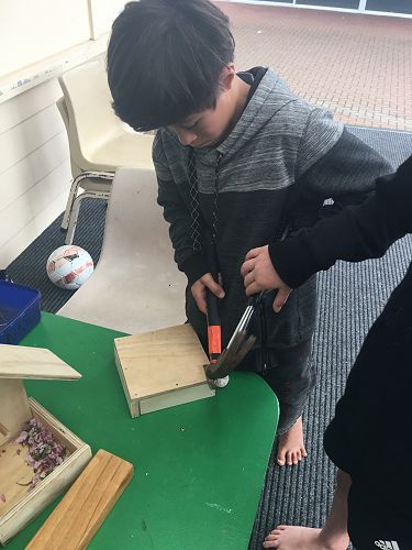 Hard at work for Prep stalls...