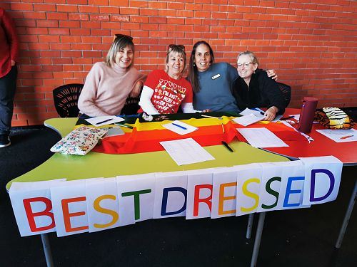 Judges Andrea Marr, Gillian Dibley, Kerry Hunter and Rebecca Early
