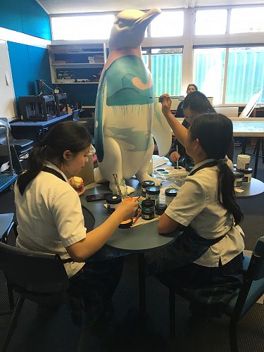 Blocking the design.