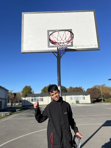 Some new basketball hoop nets