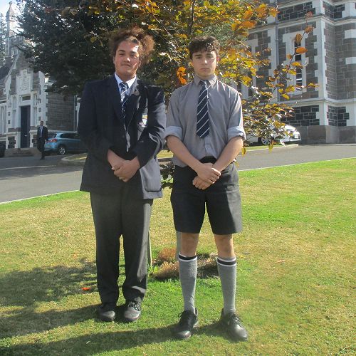 Patrick Sefo-Cloughley and Torin Webb