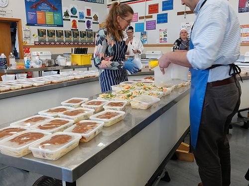 Greymouth High School "cook up" for our community