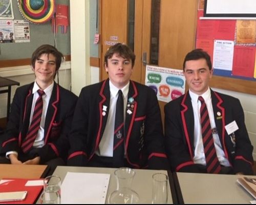 Bishop Lyons Shield debaters