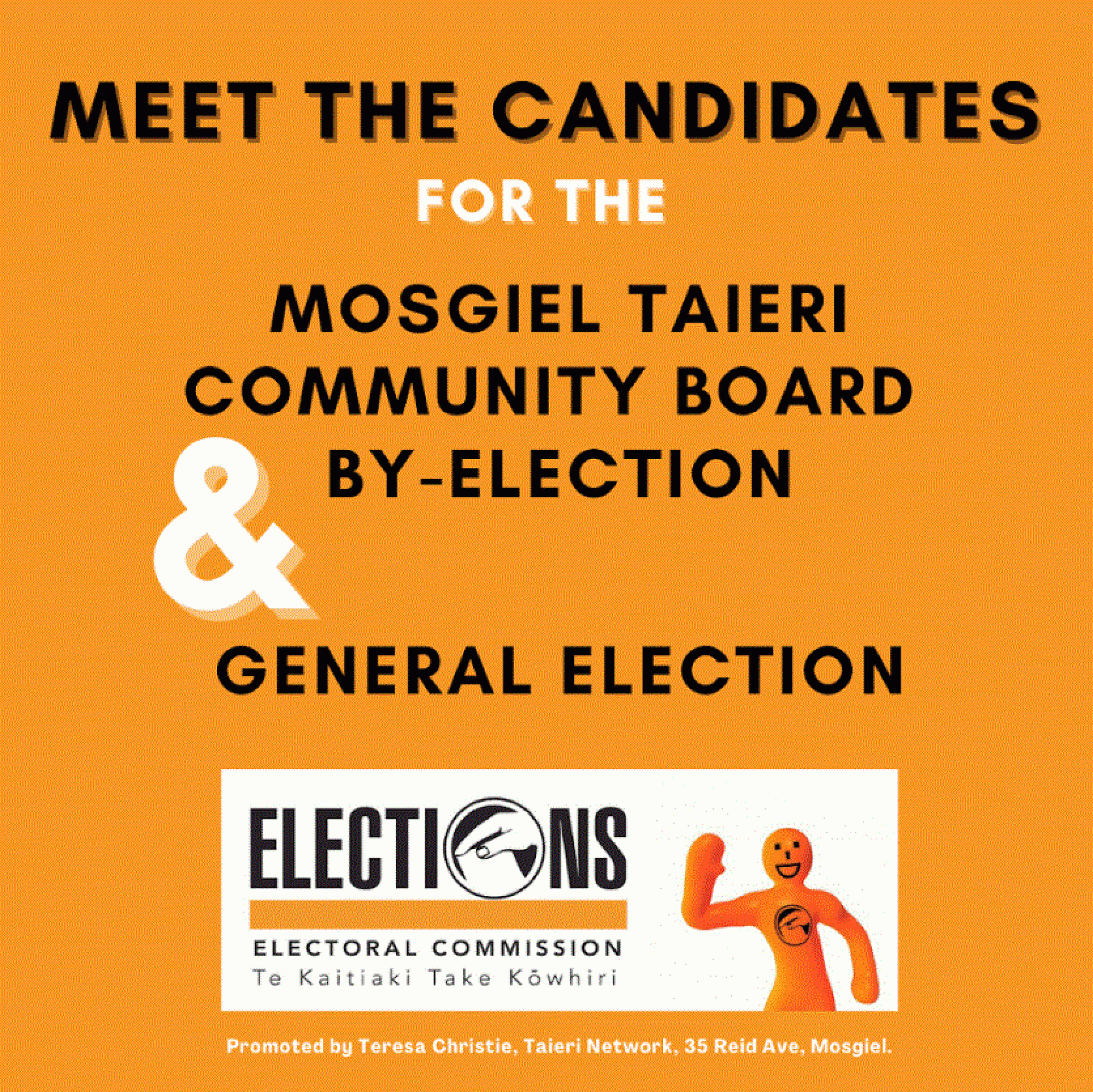 Mosgiel Taieri Community Board ByElection
