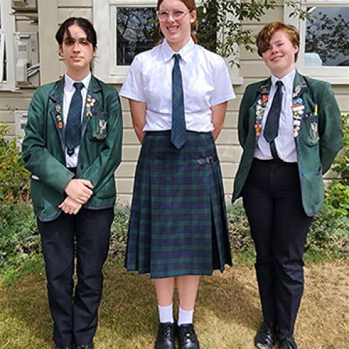 Raheli, Emma and Tessa