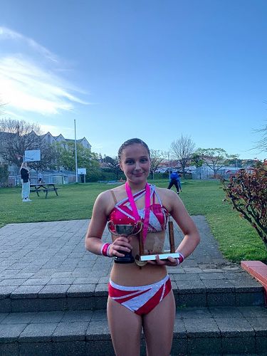 Intermediate Individual Gold medal winner!