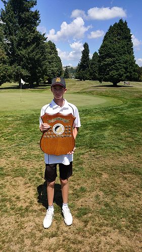 Isaac Steel Year 10 - Shoots 73,73 & 76 to be most valuable golfer.