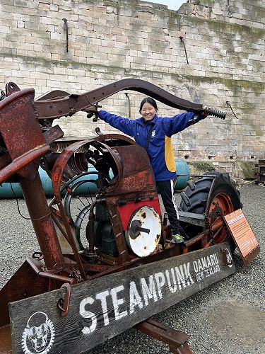 Kyoko at Steampunk Oamaru