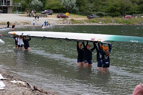 Getting ready to race