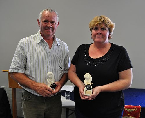 Friends of Riccarton: Noel Hardie, who helps with Kokiri Lodge, and Chris Daly, who has coached and managed our hockey teams.