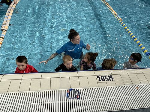 Swimming at Graham Condon