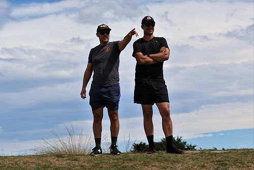 Crosson and Barclay - setting battle lines