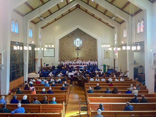 St Mary's Concert - choir