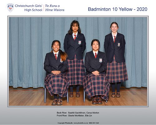 Badminton 10 Yellow 2020
