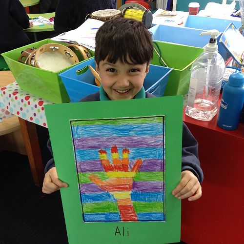 We are very proud of Ali. This is some of his best art work this year!