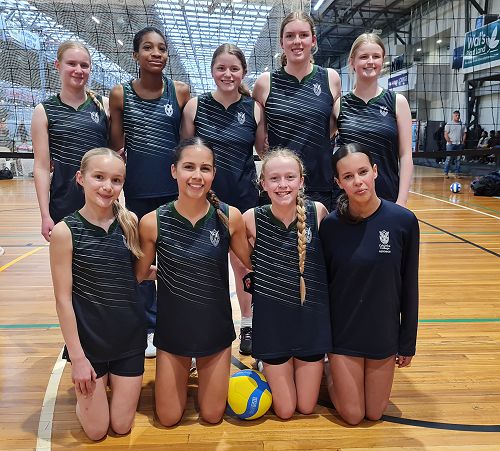 Year 8 Columba Spikers Volleyball