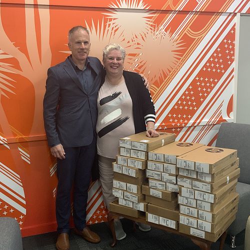 Andy England and Sharon Reynolds (Darfield Life Church)