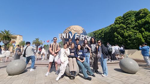 Year 12 students Japan trip