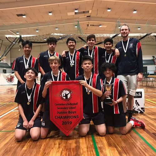 Year 10 A Volleyball Boys Team