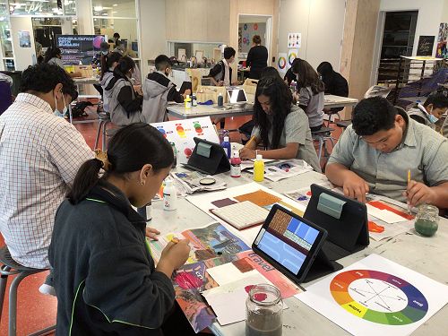 Painting Techniques in Tactile Exploration TAIP 