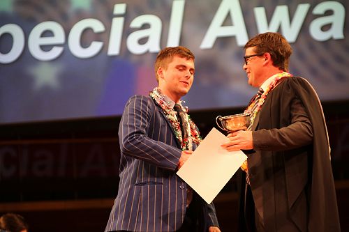 NANCY MUMMERY TROPHY FOR OUTSTANDING CONTRIBUTION TO THE SPIRIT OF THE COLLEGE - William Topham