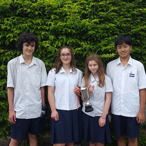 Year 9 Readers Cup National Champions