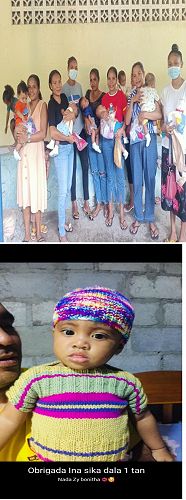 Rotactor action in communithy base to gave away clothes gifts for children in Lifau and Hatu – Ralan    Village ,Sub-District Laleia,Manatuto District.