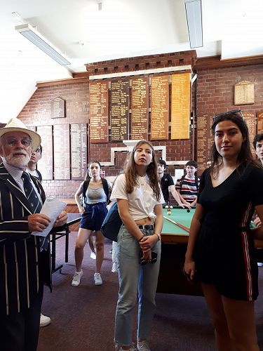 Visit to Christ's College