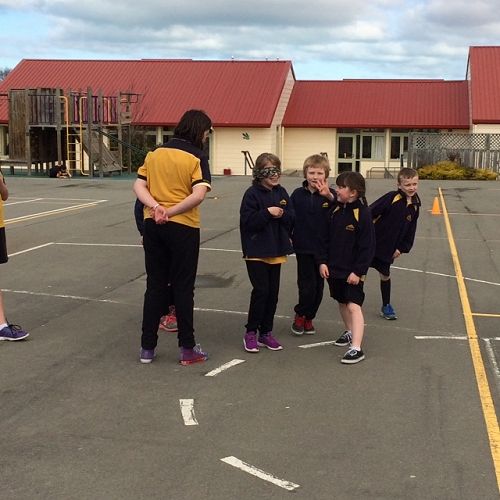 Medieval games with our big buddies in Room 20.