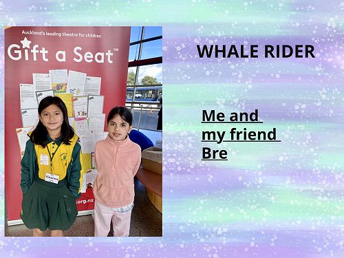 Vieanna and Bre  Whale Rider