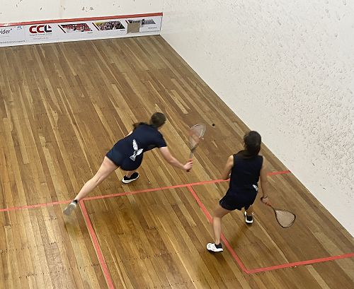 Grace Rushbrook and Crystal Chiang