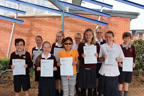 ICAS English Award Winners - 2018