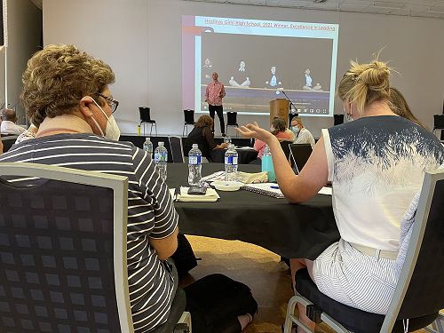 Alex inspiring critical thought and reflection