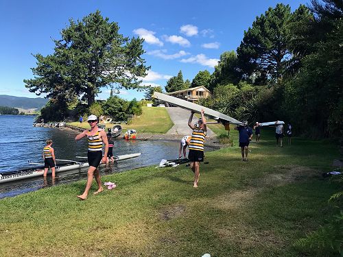 Rowing Camp at Mangakino